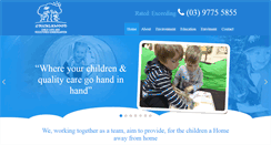 Desktop Screenshot of cricklewoodchildcare.com.au